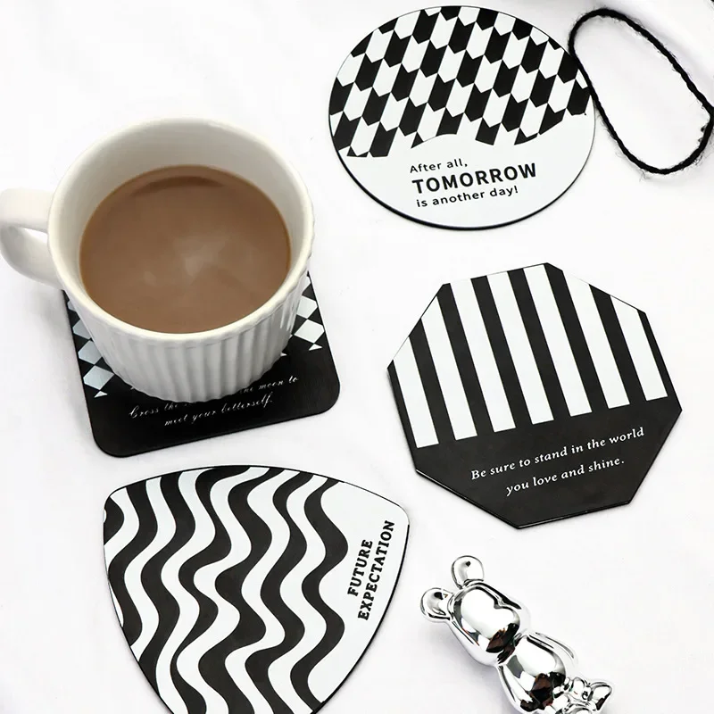 

Stainless Steel Coaster Insulation Pad Resin Coaster Drink Coaster Cup Mat Non Slip Tray for Meal Mats