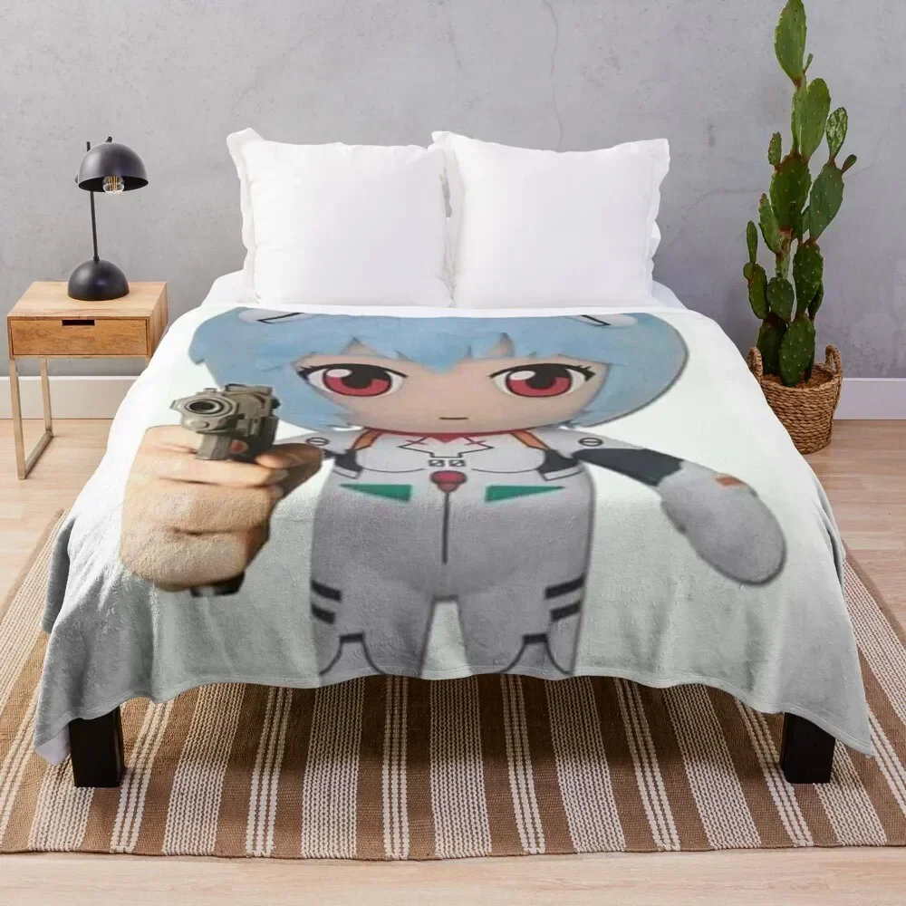 Rei chikita gun Throw Blanket blankets ands Thin Blankets