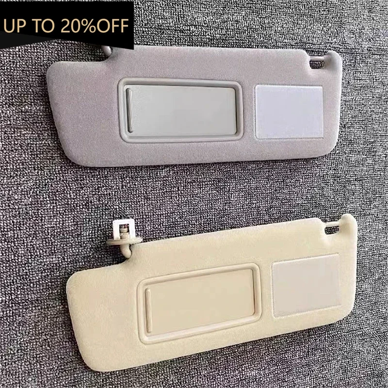 

Car Sunvisor Sun Visor Sun Shade with Mirror Light For Toyota Land Cruiser Prado 120 LC120 2003 2004 2005 2006 2007 2008 2009