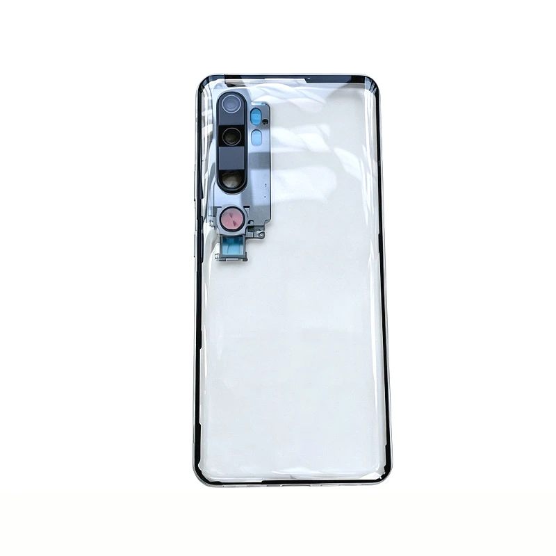 Clear Glass Replacement For Xiaomi Mi Note 10 Pro CC9 Pro Rear Housing Panel Case Replacement+Sticker