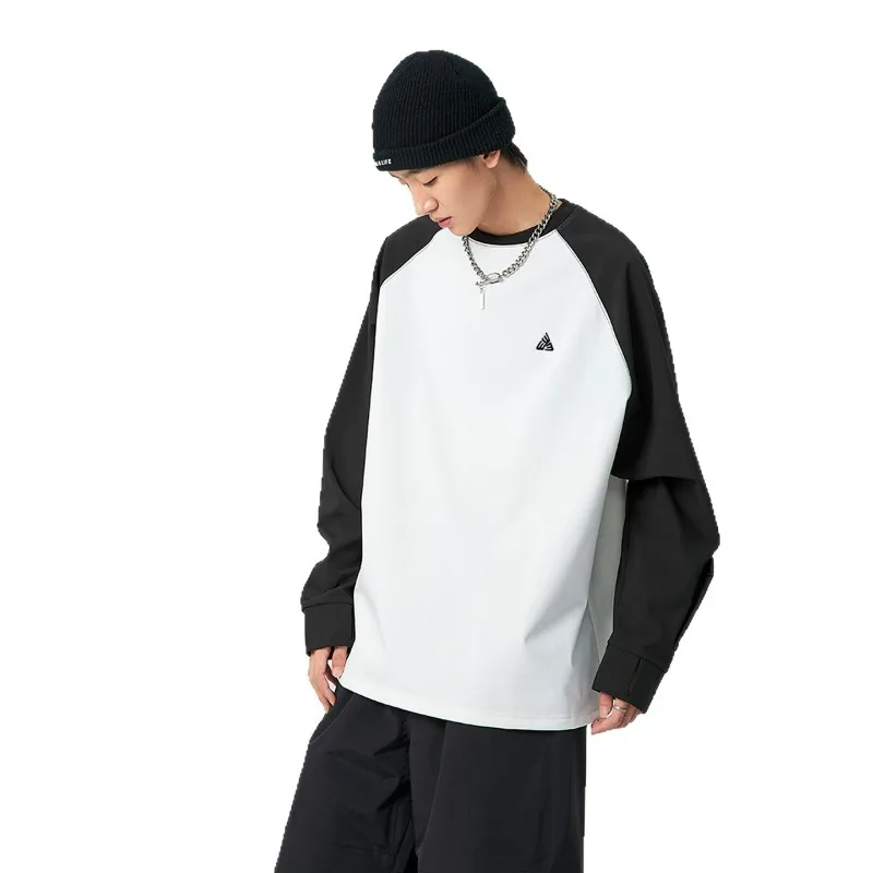 

New Fashion Ski Suit Ski Sweater Men's and Women's Same Snow Suit Fleece Waterproof Crew Neck Sweater