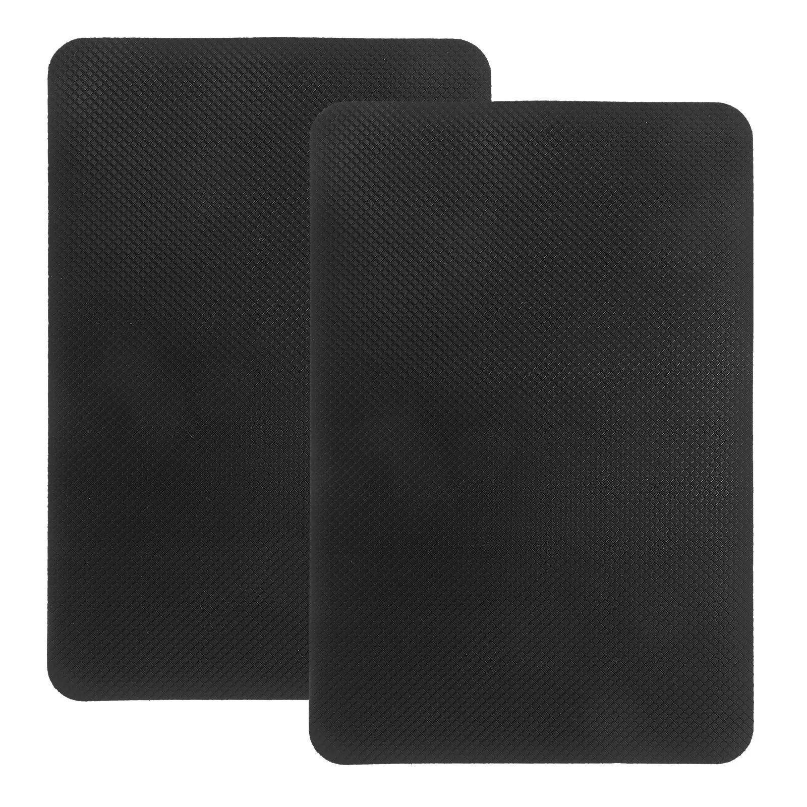 

2 Pcs Cushion Shoes Bottom Repairing Material Rectangle Guards Rubber Anti-slip Plate