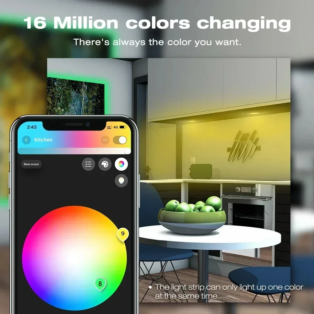 GLEDOPTO DC5-24V Zigbee3.0 Smart 5 in1  LED Strip Controller Works with Zigbee3.0 and various gateways like SmartThings Tuya