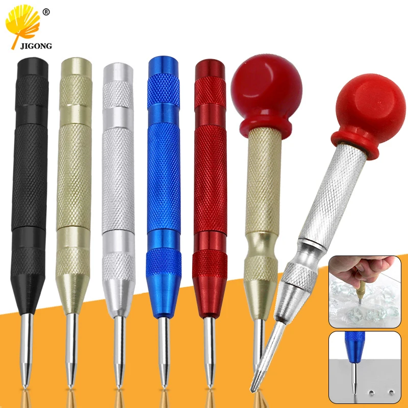 Automatic Center Punch Drill Center Punch Drill Bit Tools Break Device Positioner Semi Automatic Window Breaking Device