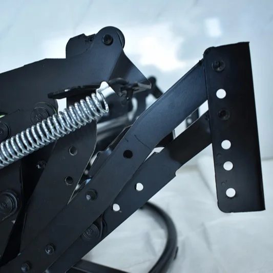 Hot Sale Customizable Black Powder Spraying White Rubber Swingable Reline Mechanism Parts For Sofa 560mmATV&UTV