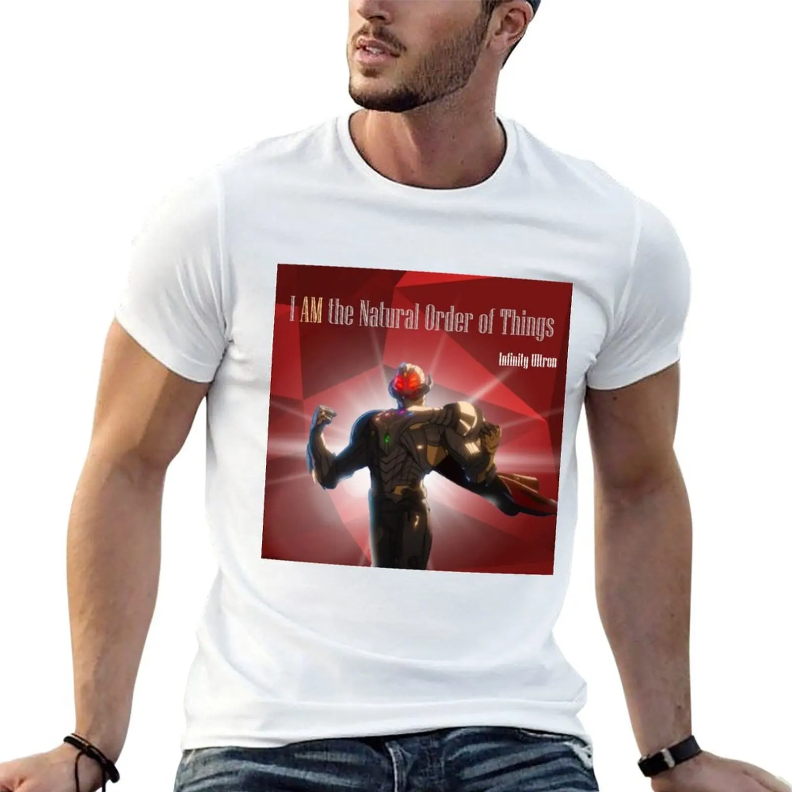 What If Ultron I Am The Natural Order of Things T-Shirt graphic t shirts for man cotton t shirt man T-Shirt