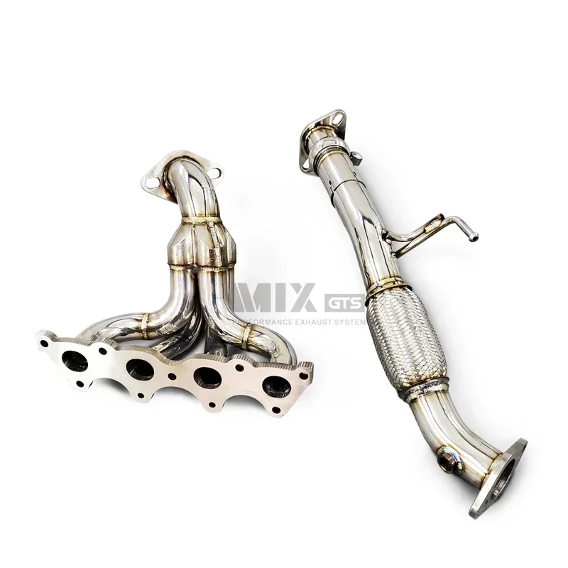 Straight Through Banana Exhaust Head for Kia Elantra K3 1.6, Stainless Steel Exhaust Modification, High Quality