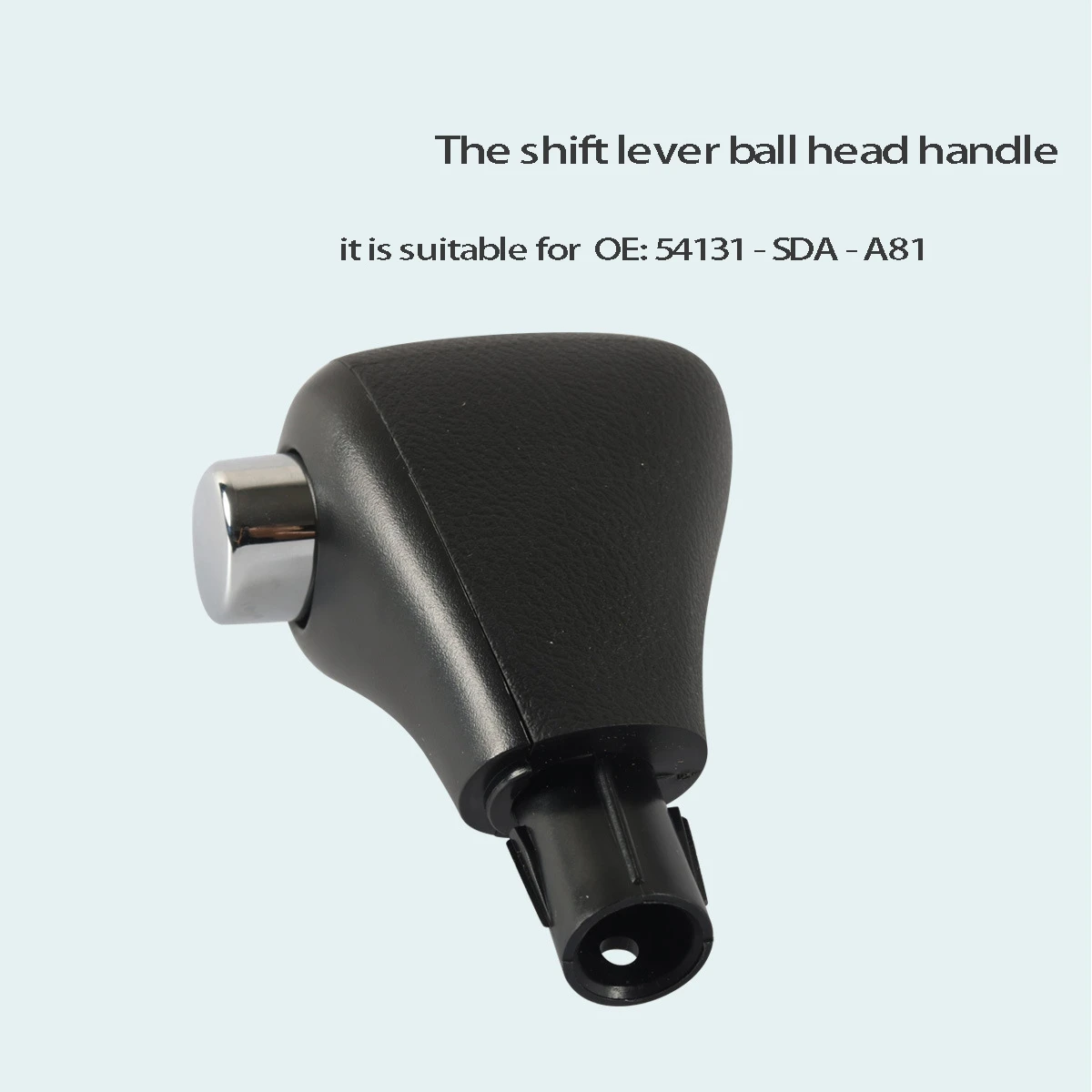 Gear Shift Knob Transmission Shift Lever Handle Shift Handle Gear Lever Shifter 54131-SDA-A81 for Honda Accord 2003-2005