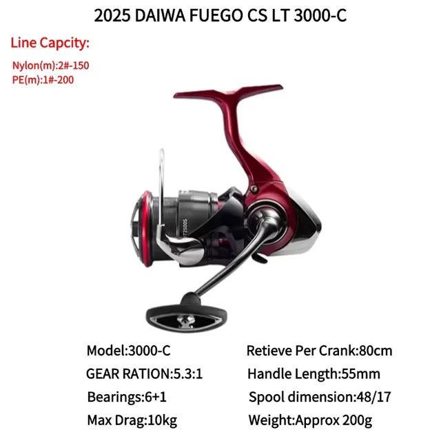 海外モデル 2025 DAIWA FUEGO CS LT 5000-CXH 海外モデル 2025 DAIWA FUEGO CS LT 5000-CXH 海外モデル 2025 DAIWA