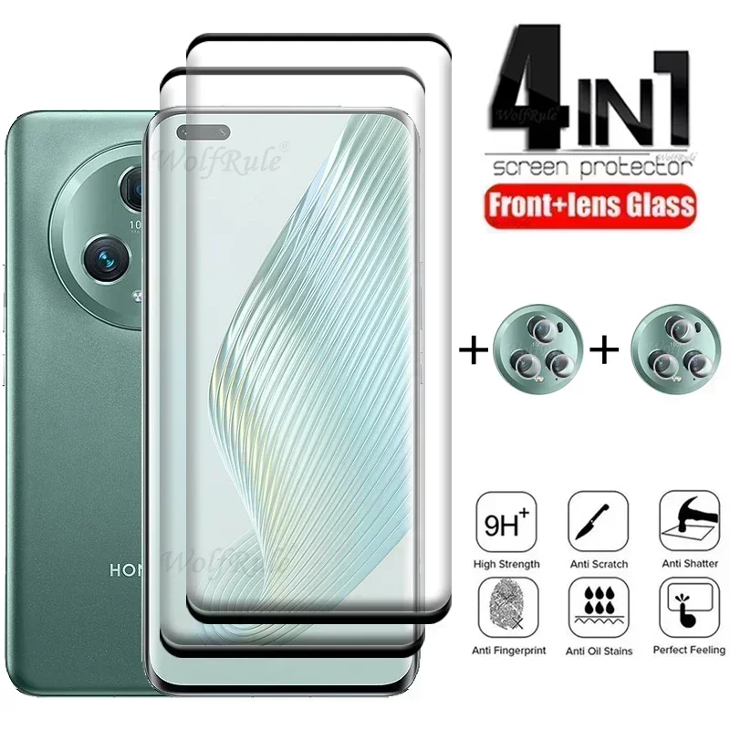 4-in-1 For Honor Magic 5 Pro 5G Glass For Honor Magic 5 Pro Screen Protector Huawei Honor Magic5 Magic 5 Pro Lite 5G Lens Glass