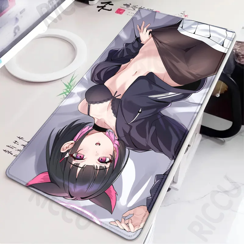 

Hentai Blue Archive Kyouyama Kazusa Gir sexy Mouse Pad Gamer Large size Gaming Laptop HD PC Accessories Mice Keyboards table mat