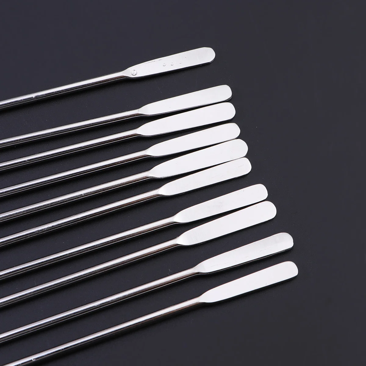 

10 pcs Stainless Steel Stirring Rods Cocktail Coffee Mixers Beverage Drink Swizzle Sticks for Bars Restaurants Parties
