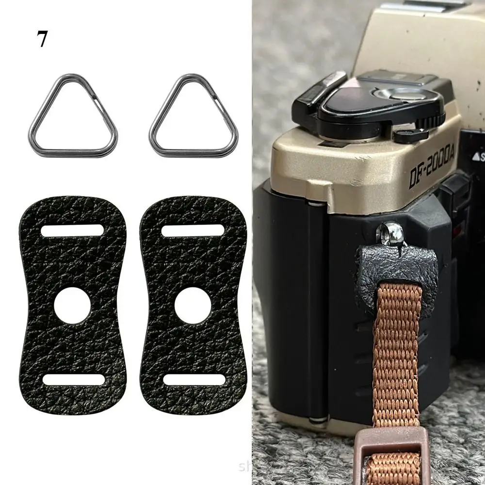 High Quality Stainless Steel Lug Ring 10 Styles Conversion Buckle Triangle Split Mirrorless Came Accessories