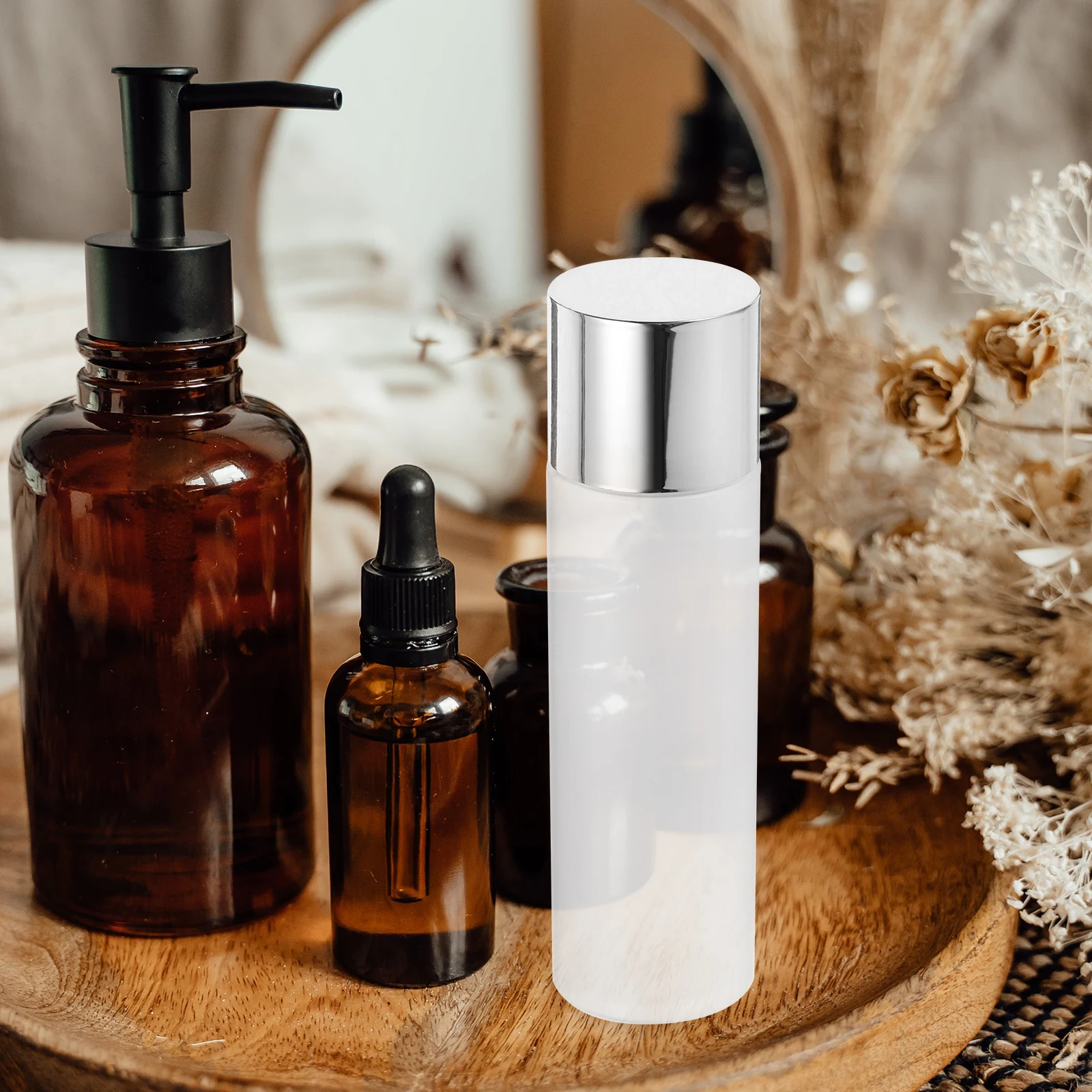 

3pcs 150Ml Refillable Empty Bottle For Travel Lotion Dispenser Leak-Proof Portable Sub Packaging Container Lightweight