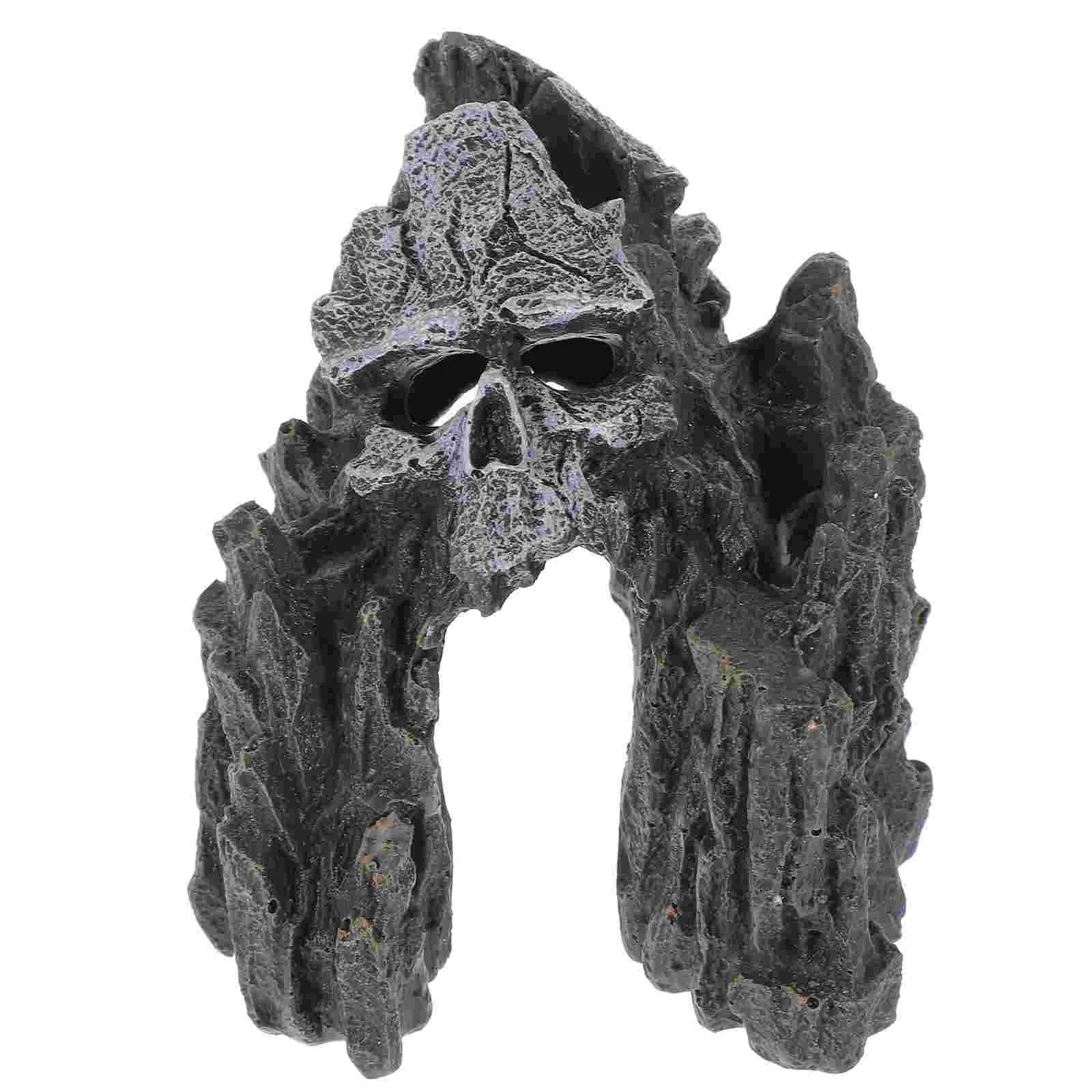 

Cave Landscaping Decoration Ornament Aquarium Cave Hideout Decoration Simulation Model decorative lizard hide cave