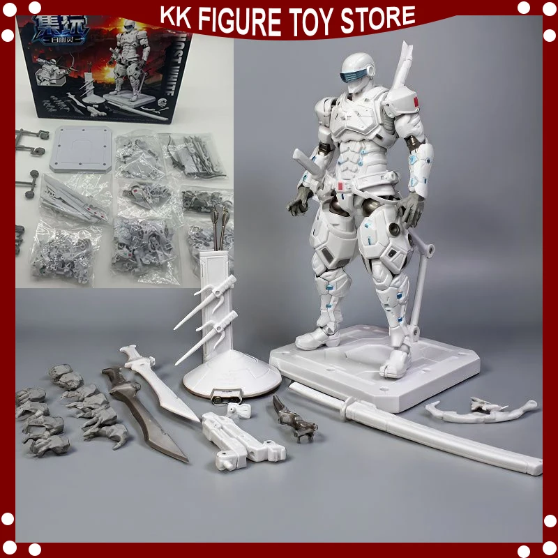 

PS001 G I Joe Storm Shadow Snake Eyes Super Black Warrior Sc001 Ps001 Assembly Model Kits Action Figure Gk Movable model toys