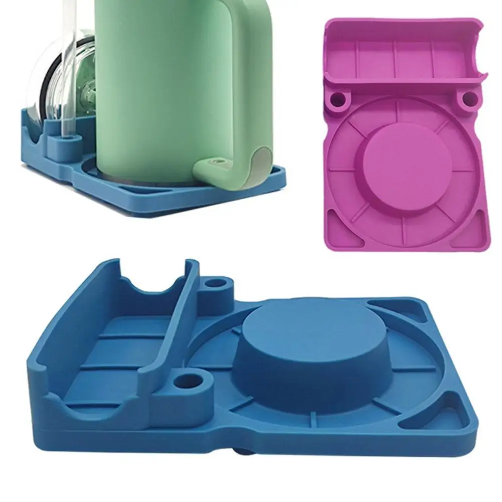 

Cup Silicone Drainage Rack Tumbler Drying Station For Cleaning Cups And Storage Water Cup Holder Kitchen Accessories Organi J8Z7