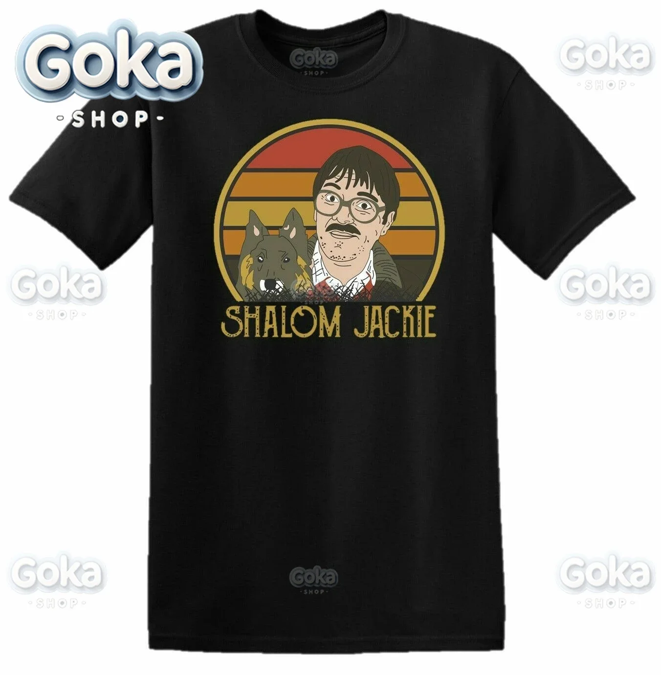 Shalom Jackie Friday Graphic T Shirts Mens Clothing New Tops & Tees Cotton Women Printed T-shirt Y2K Clothes Cute Funny Tshirt