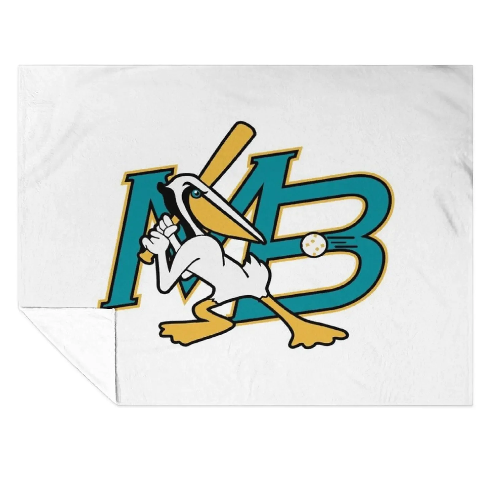 

Myrtle Beach Pelicans team Throw Blanket Luxury St Luxury Custom Thermals For Travel Blankets