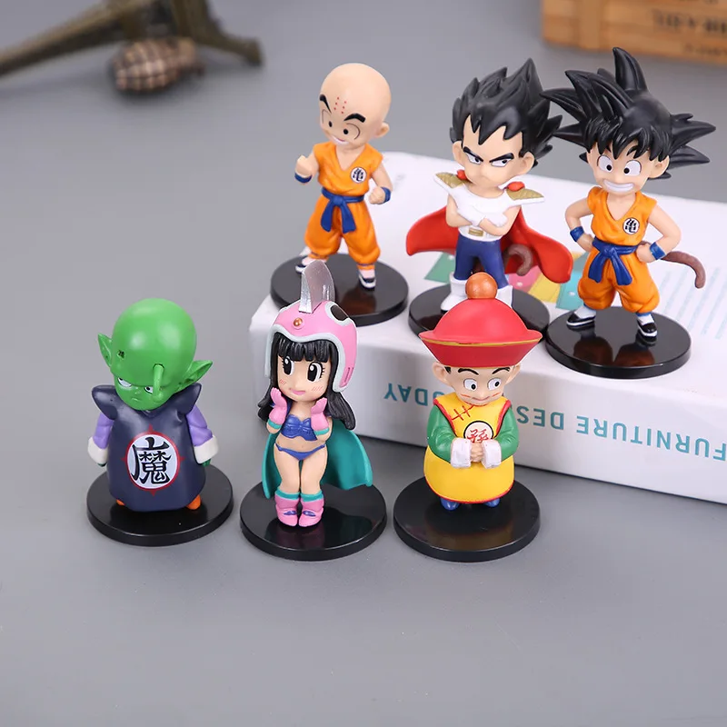 Bandai Seven Dragon Ball Handmade Ornaments Anime Cartoon Cartoon Surrounding Monkey King And Goddess Turtle Toy Birthday Gift