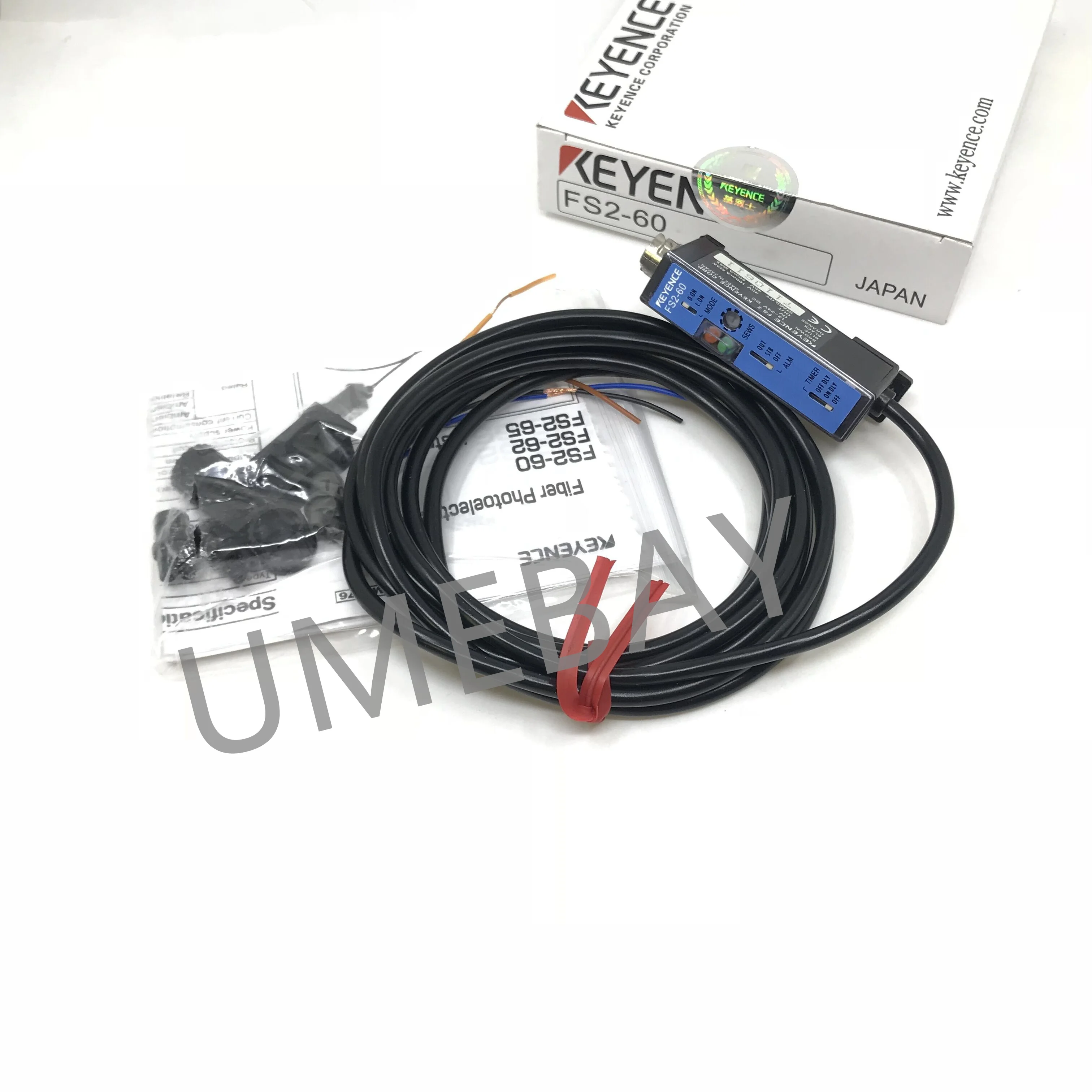 

Original stock FS2-60P optical fiber amplifier sensor