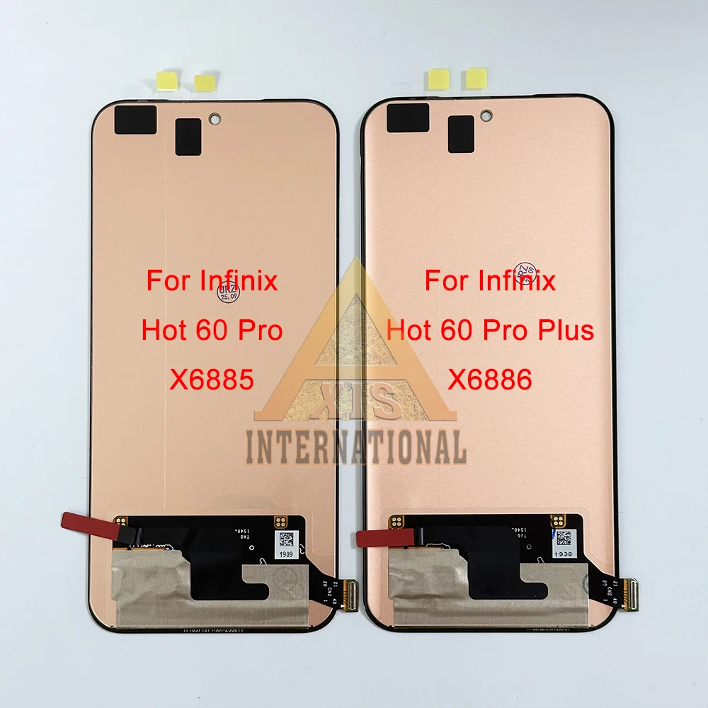 인피닉스 GT 30 Pro X6873 디스플레이 LCD 스크린 터치, 인피닉스 핫 60 Pro X6885 LCD, 핫 60 Pro+ X6886 디스플레이 프레임…