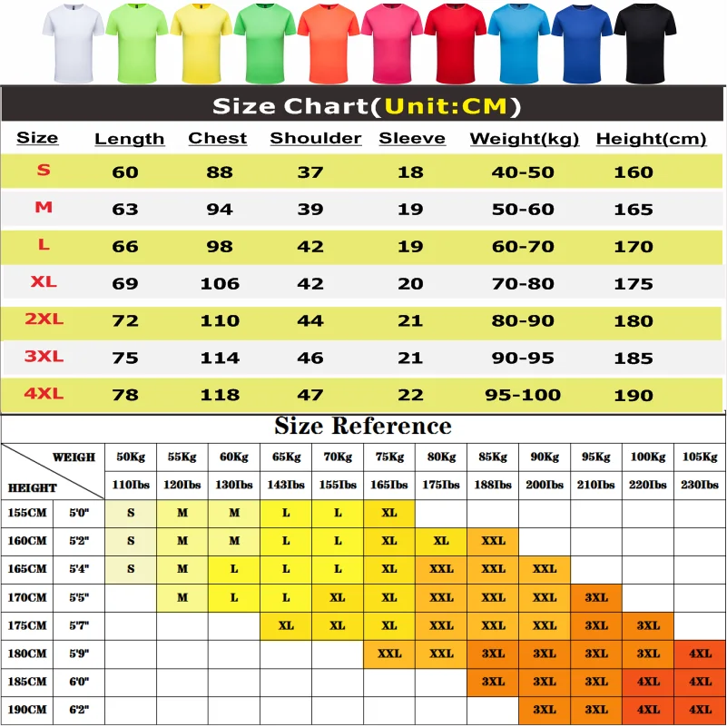 Quick Drying Round Neck T-Shirt 4XL Men\'s And Women\'s Quick Drying Breathable Top Men\'s Round Neck And Short Sleeved Large Size