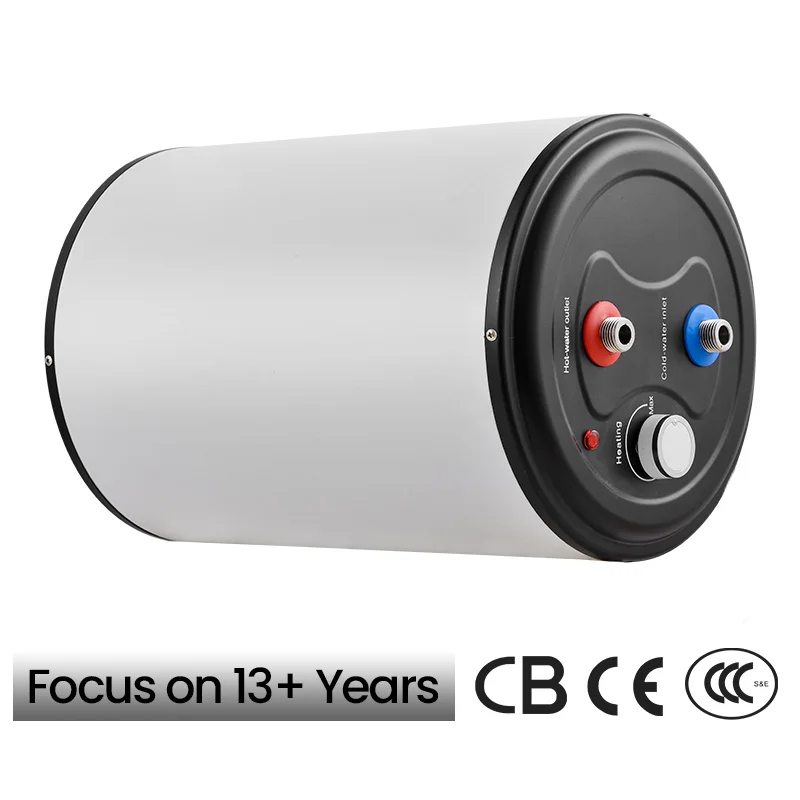 เครื่องทําน้ําอุ่นคุณภาพสูง 10L 15L Dual Power 12V 220V Camper RV หม้อไอน้ําเครื่องทําน้ําอุ่นถังสําหรับ Caravan Storage