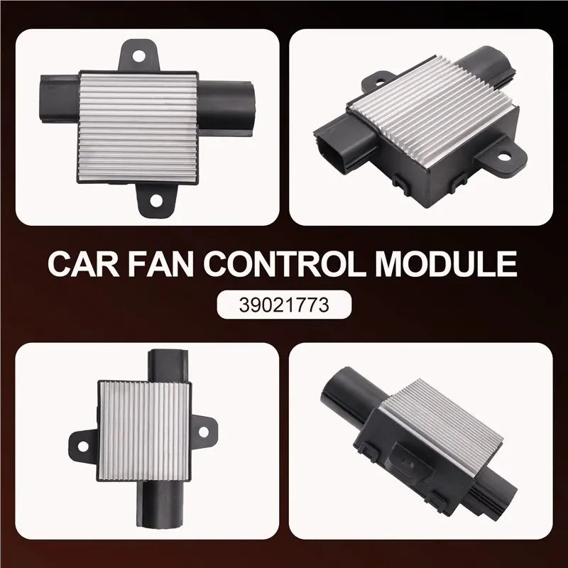 A20K-Car Fan Control Module 39021773 For Vauxhall Corsa E For Engine Cooling Replacement Installation - view 4