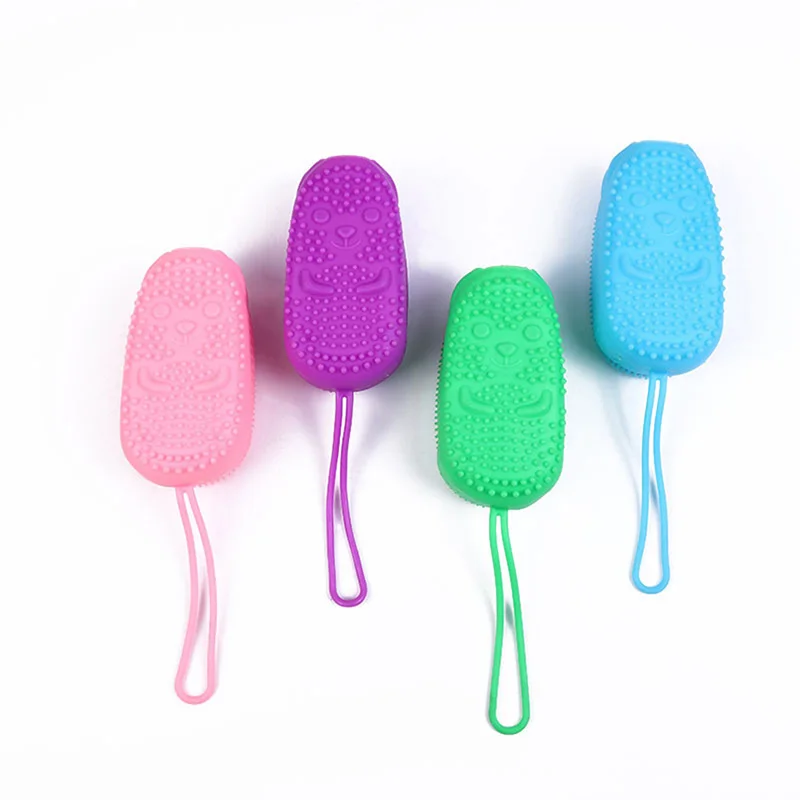 Силиконовый скребок для тела, губка для отшелушивания, щетка для душа, отшелушивающее средство для ухода за кожей, средство для удаления омертвевшей кожи, инструменты для купания