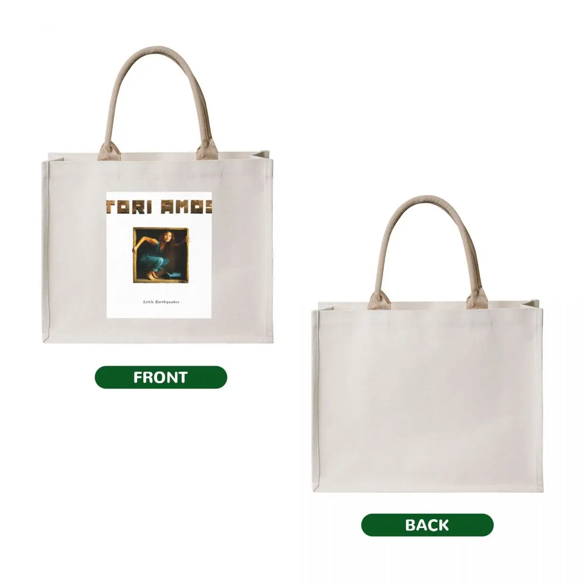 Tori Amos little earthquakes Tote Bag personalized tote bag tote bags aesthetic Women's beach bags eco pack