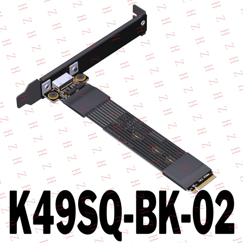 

P+ M.2 NVMe to OcuLink adapter cable PCIe 5.0 x4 SFF-8611/8612 graphics card【Wholesale private message sellers】