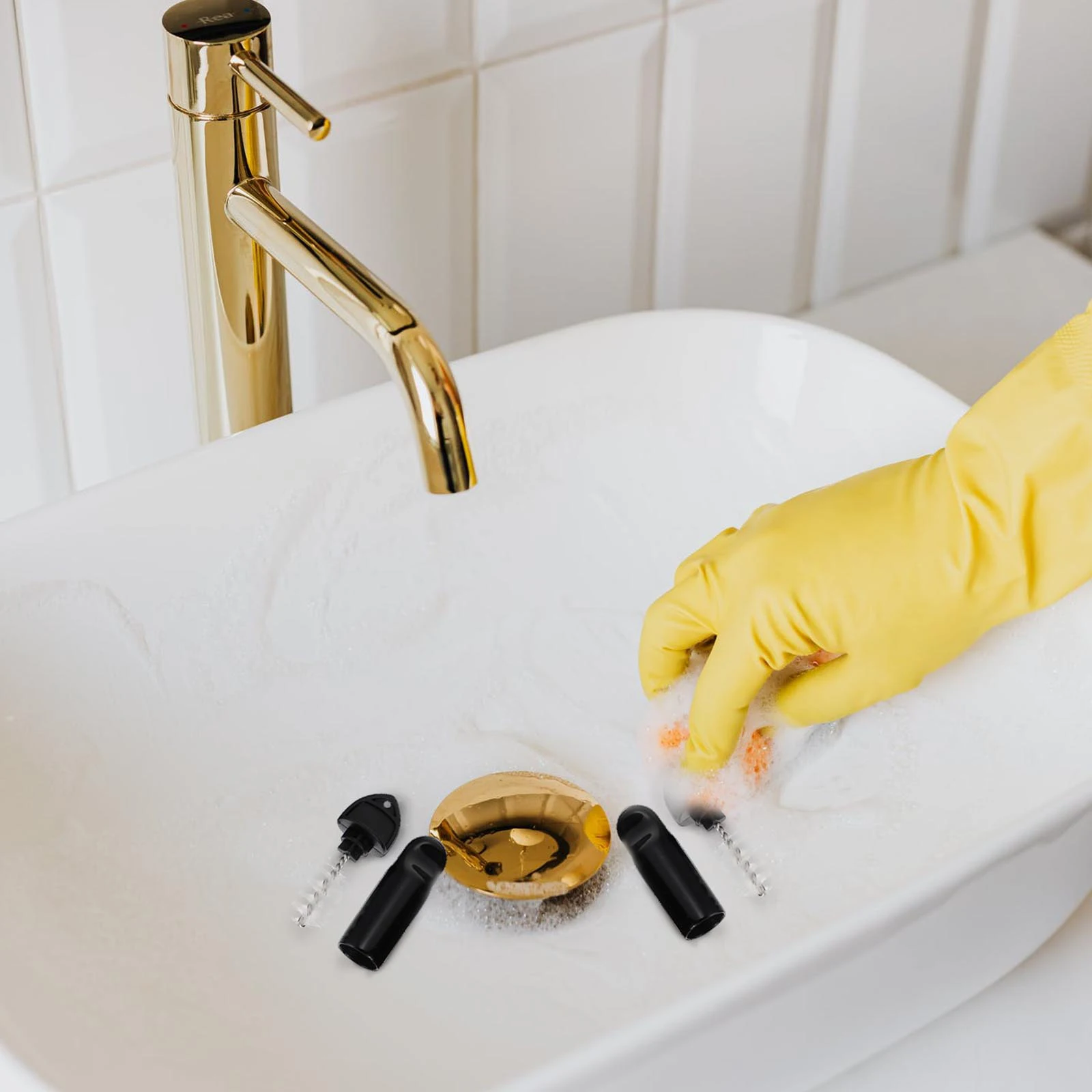 

Beer Faucet Dust Cover Cleaning Brush Brewing Accessories Pipeline Bottle Plugs Draft Tap Plastic