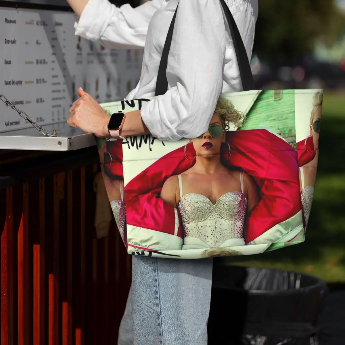 

Красивая пляжная сумка Trauma Pink World Tour, спортивная сумка для занятий йогой, большая большая сумка, женская дорожная сумка, сумка для фитнеса