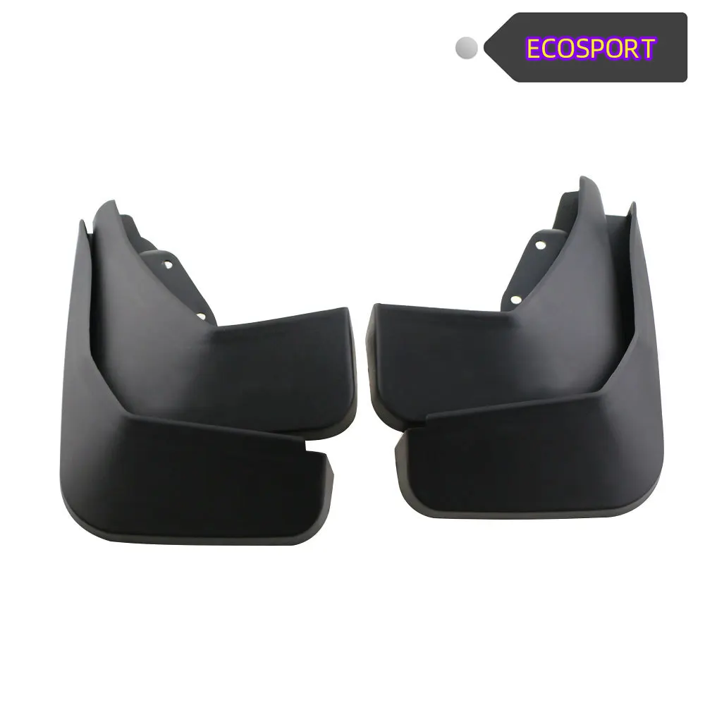 ABS Mudflaps Mud Flaps Front Rear Mudguards Fender for Ford Ecosport 2013-2017 Splash Guards Parts Accessories