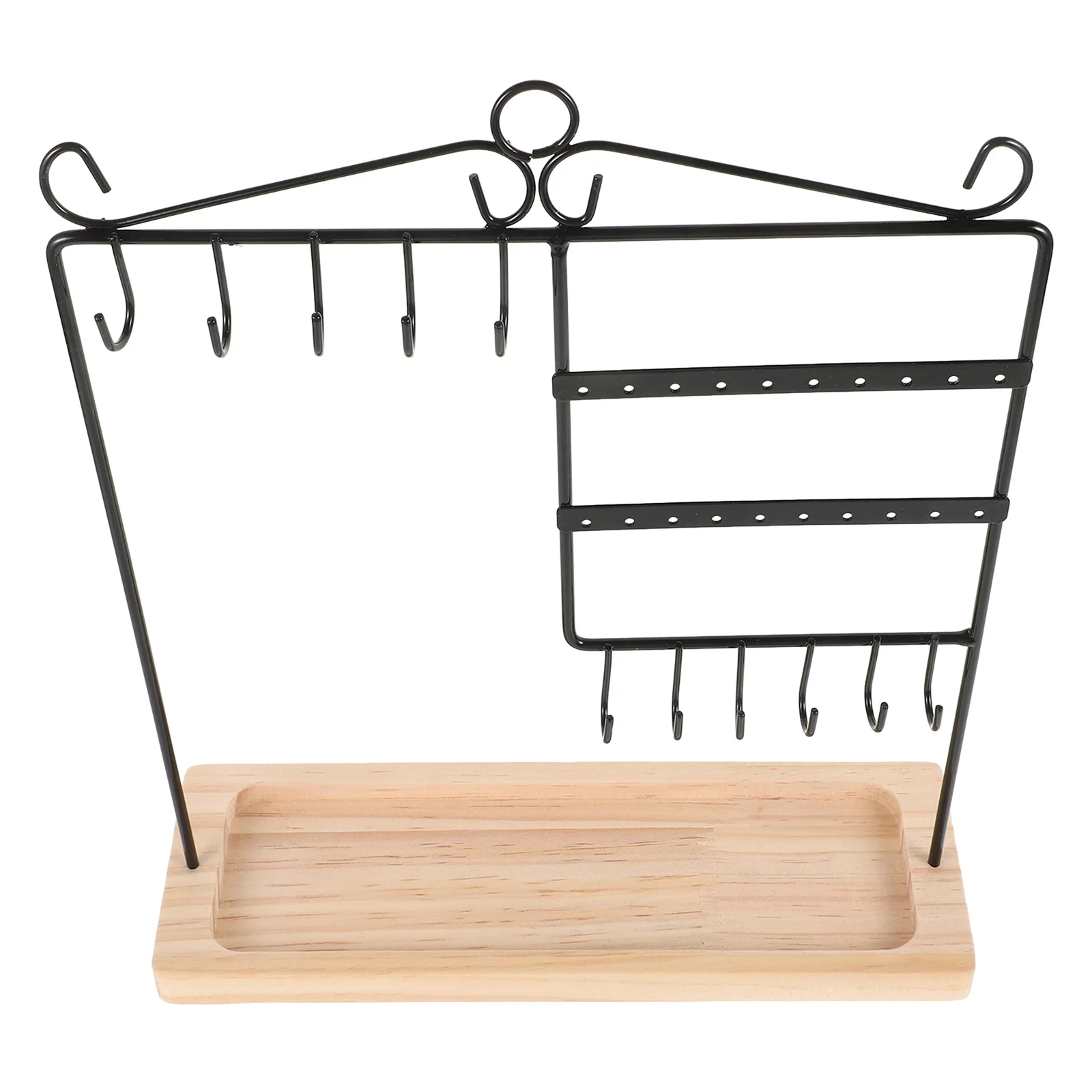 

Подставка для ювелирных изделий, железный органайзер, стойка для ожерелья, держатель для браслета, держатель для сережек, подвесной органайзер для хранения ювелирных изделий, экономия места