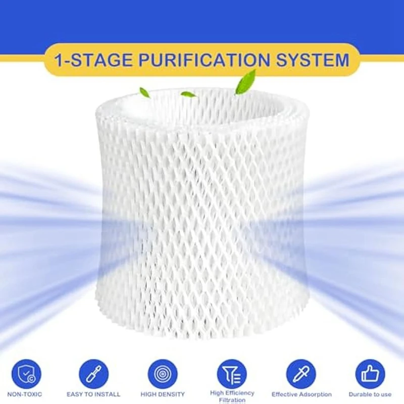 Humidifier Wicking Replacement Filter For Canopy Bedside Humidifier,Wood Pulp Paper Filter,Humidifier Filters