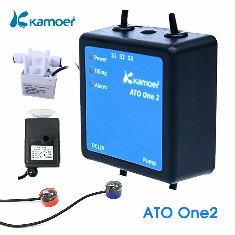

Kamoer ATO One2 Aquarium Smart Automatic System Silent Water Replenisher Water Level Controller for Fish Tank Water Tank Filler