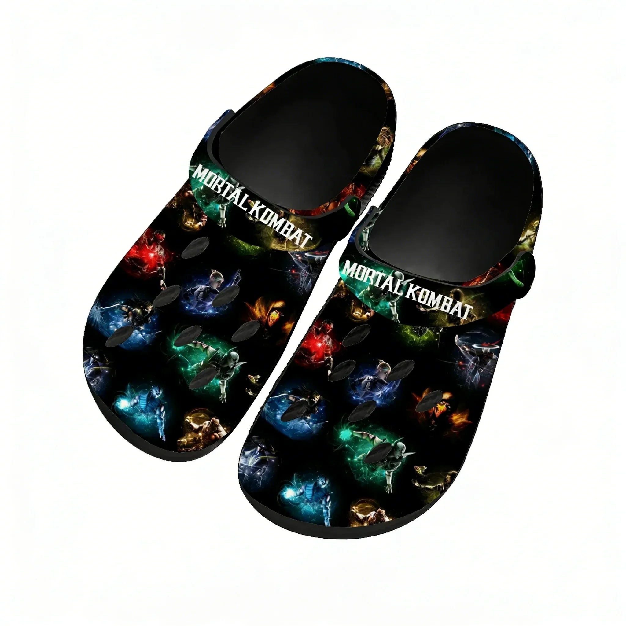 

Mortal Kombat Water Shoes Mens Womens Comfortable Fashion Home Garden Clogs Customizd Sandals Beach Breathable Hole Slippers