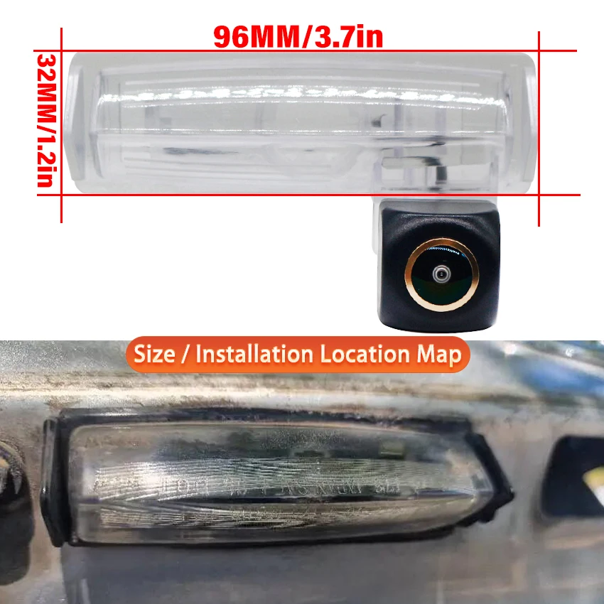 170°For Lexus IS GS IS200 IS300 LS430 GS300 GS400 GS430 Rear View Camera Reversing Camera Car Back UP Camera HD CCD Night Vision