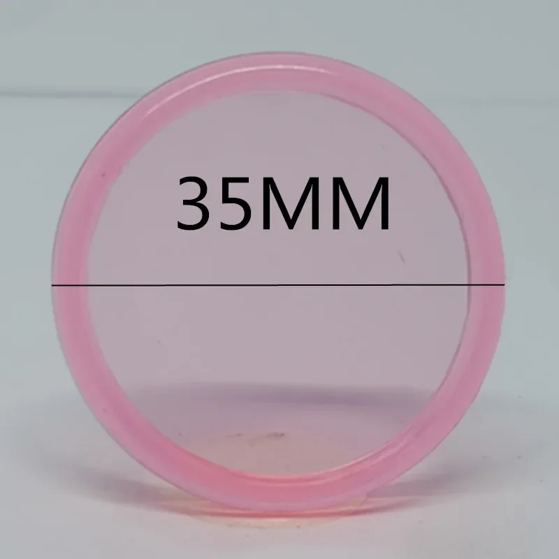 100PCS35MM transparent jelly color plastic binding ring buckle notebook loose-leaf mushroom hole binding disc