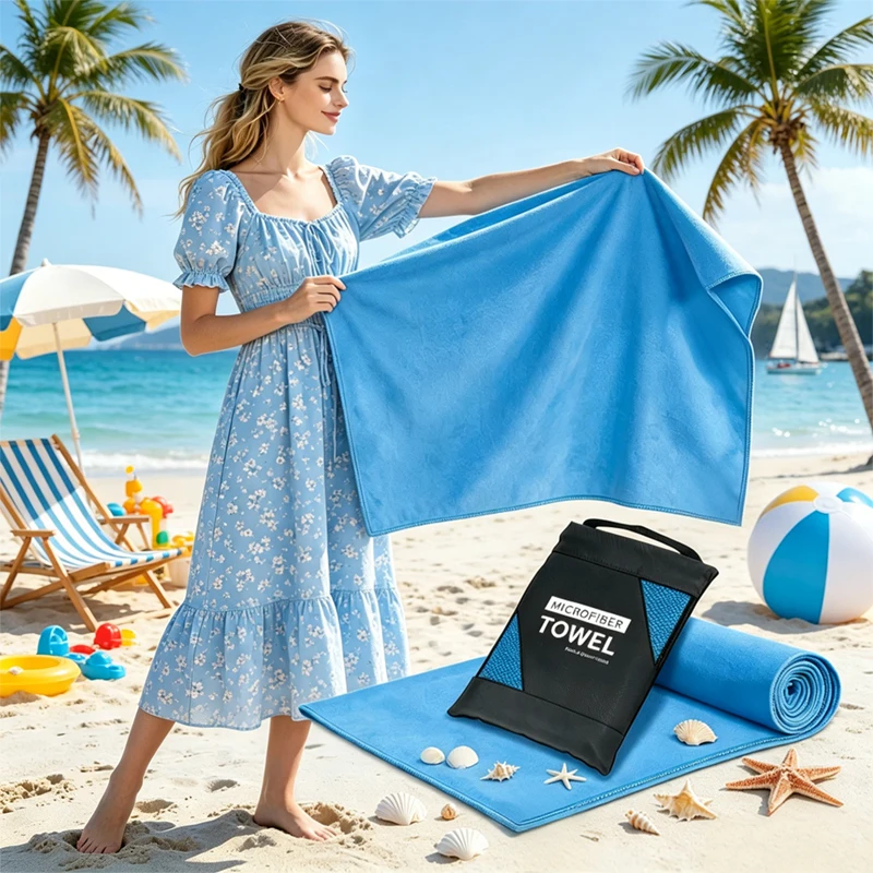 Plaj Havlusu Mikrofiber Hızlı - Pilates Yoga Towel incelemesi ve fiyatı