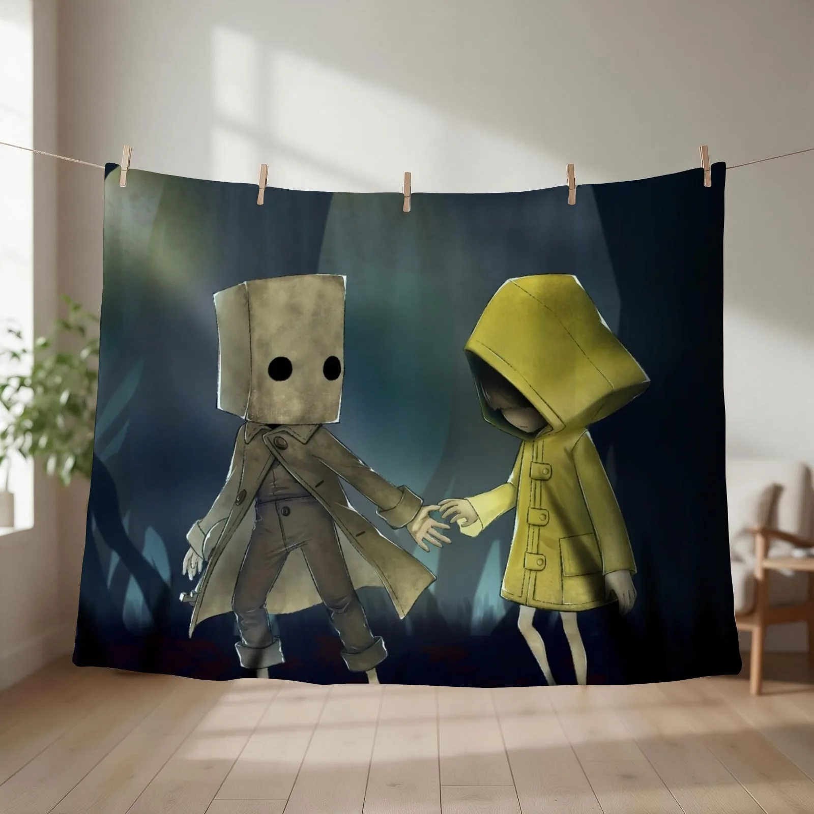 Mono In Nightmares With Six Throw Blanket couch cozy soft plush fuzzy picnic outdoor blanket