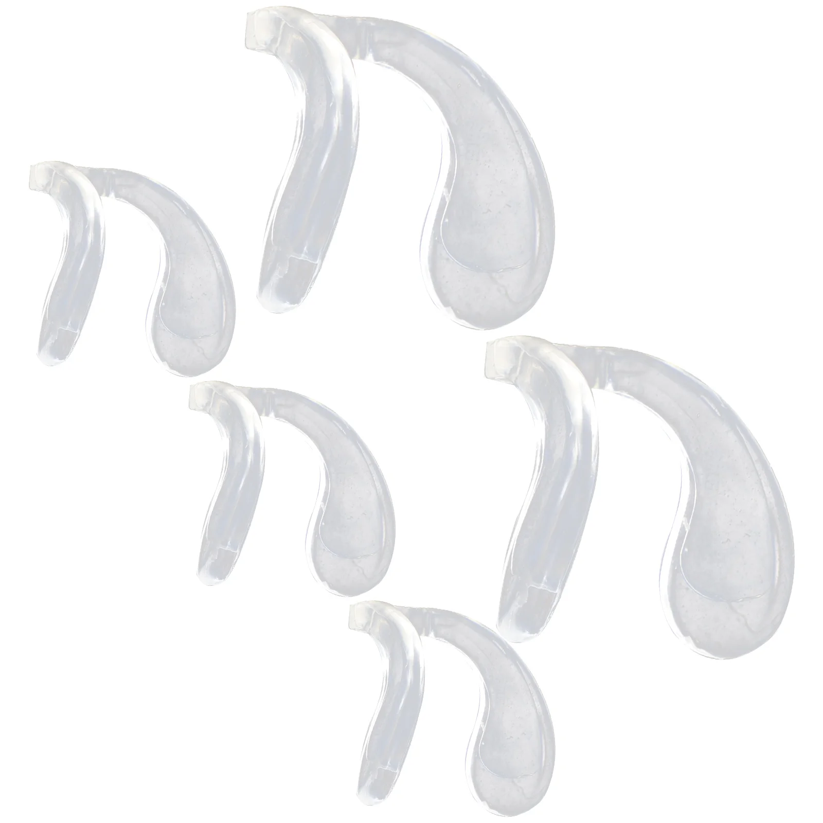 

5 Pcs Soft Silicone Children Saddle Nose Pads Anti Slip Glasses Nose Pad Replacement Eyeglass Cushion No