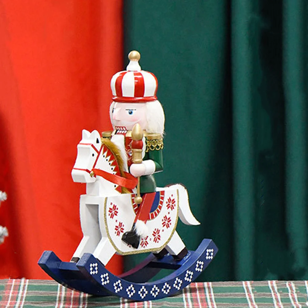 

Nutcracker Ornament Gingerbread Figures Outdoor Christmas Tree Ornaments Pine Wood