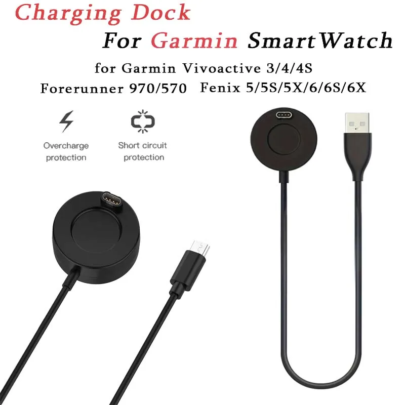 Charging Dock for Garmin Desktop Stand Base Holder Travel Bag Spare Charger Accessory Backup