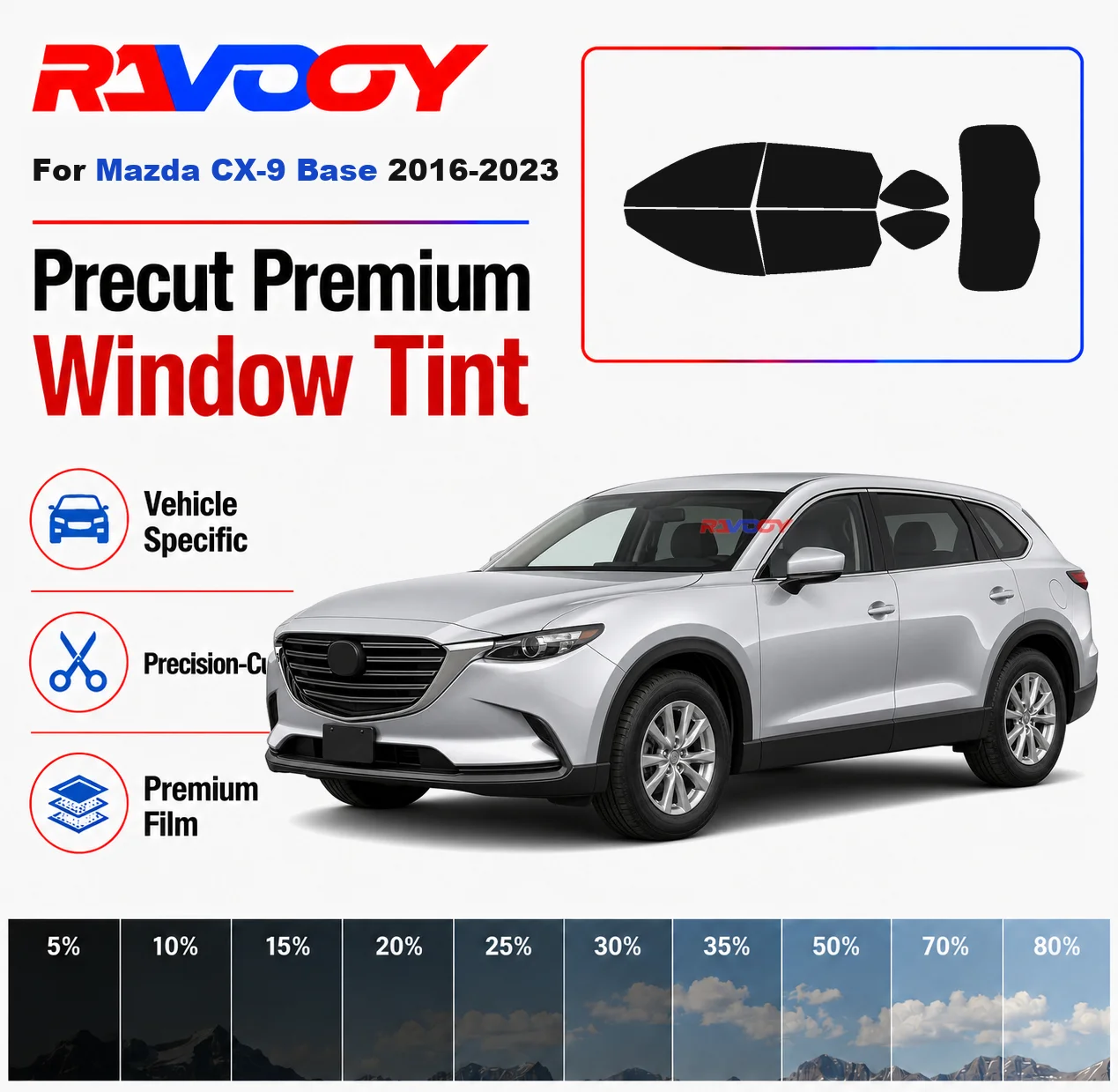 premium-precut-window-tint-kit-front-rear-windows-rear-windshield-for-mazda-cx-9-base-2016-2023-complete-set-nano-ceramic-film