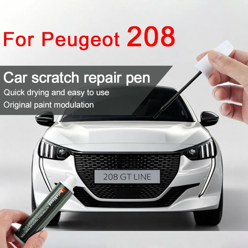 

Paint Scratch Repair Pen for Peugeot 208 with Clear Coat Pen Restore Brilliant Car Paint and Enhance Paint Texture Yellow