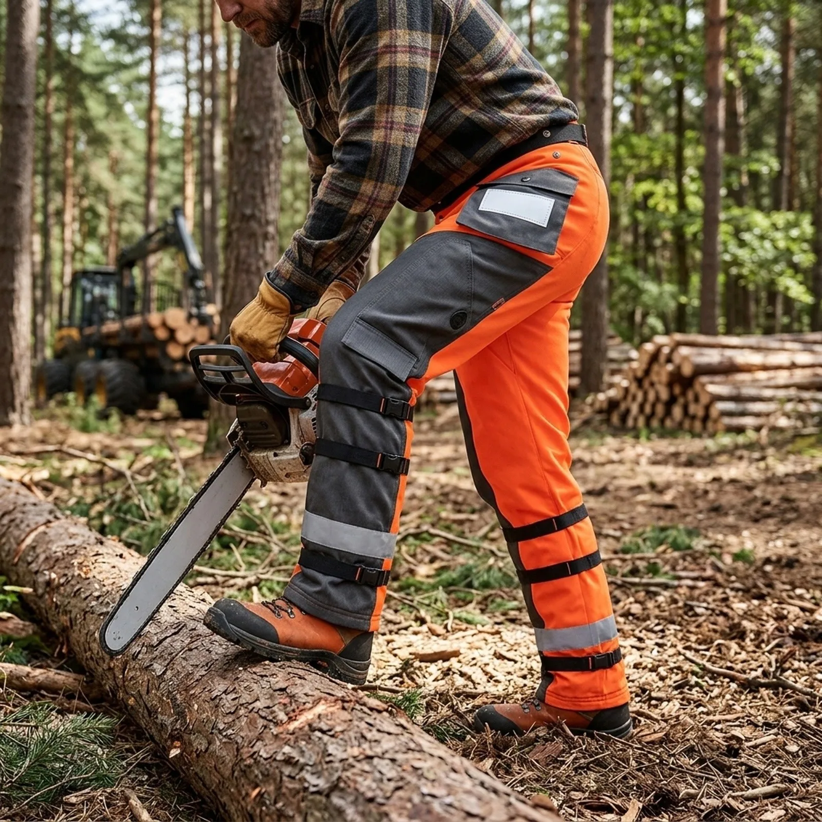9-Layer for chainsaw for chainsaw Cutting Tasks Daily Logging Enhanced Durability for versatile Use Adjustable Waist Belt