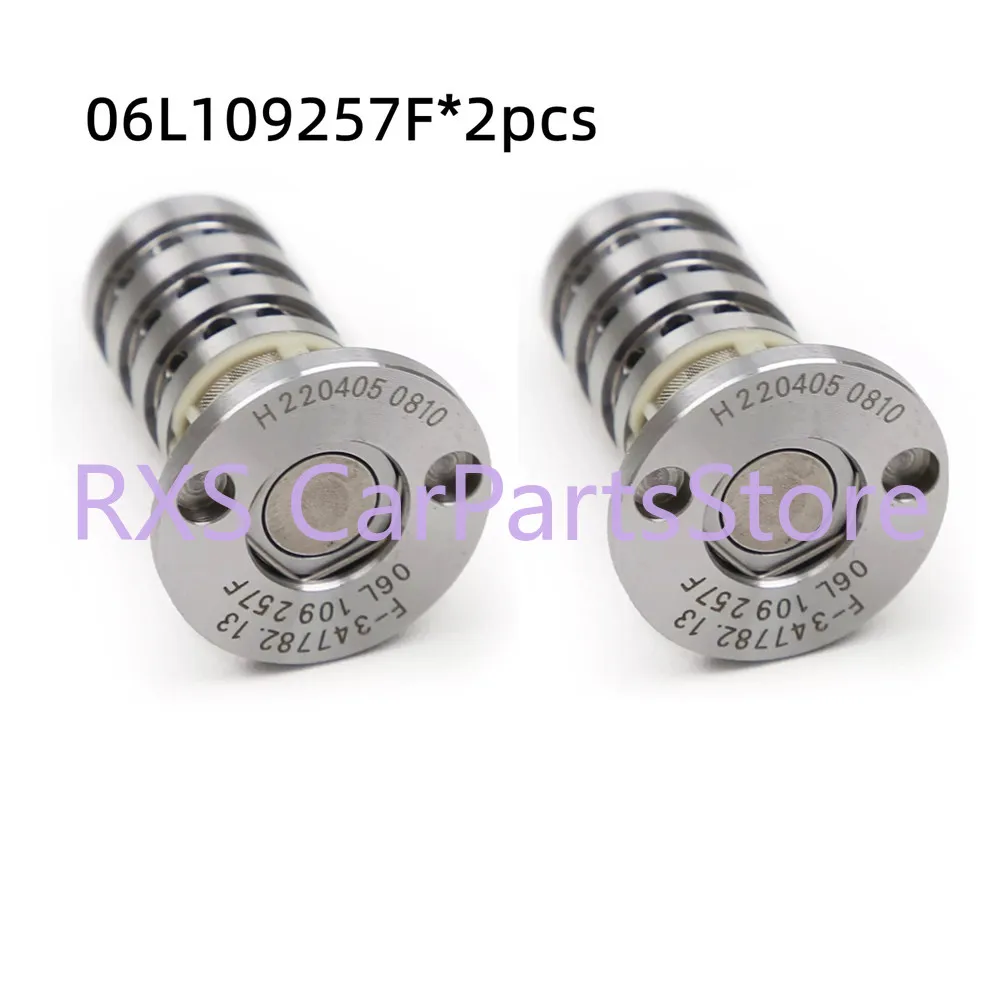 2pcs Engine EA888 1.8/2.0T Camshaft Adjuster Control Valve 06L109257F for Leon Octavia for Tiguan Touran Golf for A1 A3 A5 A6 TT